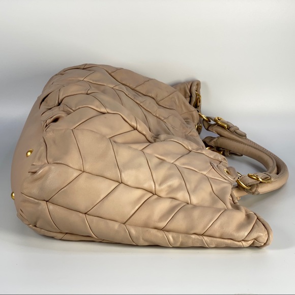 Authentic MIU MIU XL 2Way Chevron Bag - Picture 9 of 15